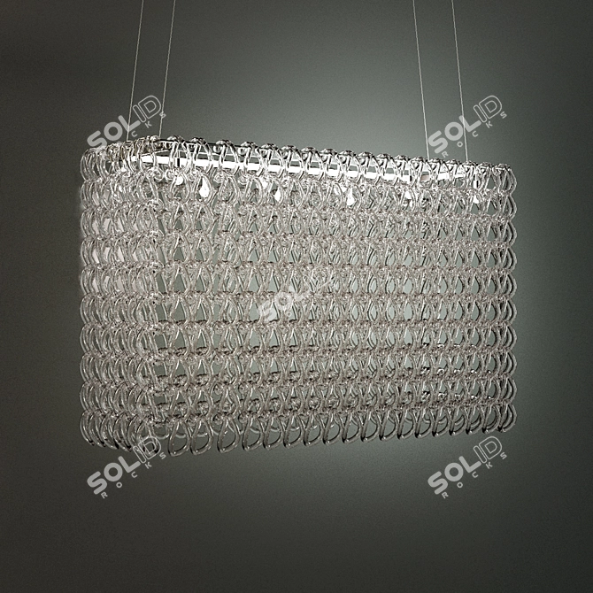 Elegant Vistosi Giogali Pendant 3D model image 1