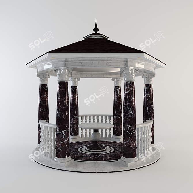 Cozy Retreat Alcove 3D model image 1