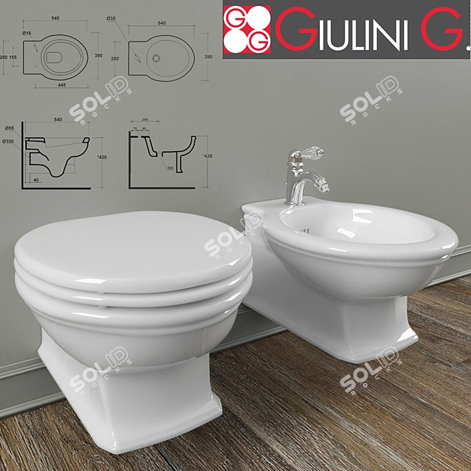 Impero Style Collection by Giulini G. 3D model image 1