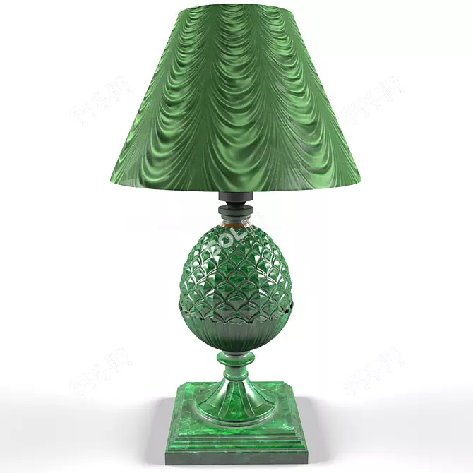 Malahitovay Table Lamp 3D model image 1