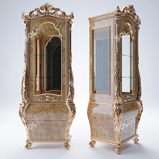Grand Palace Showcase: Timeless Elegance 3D model image 1