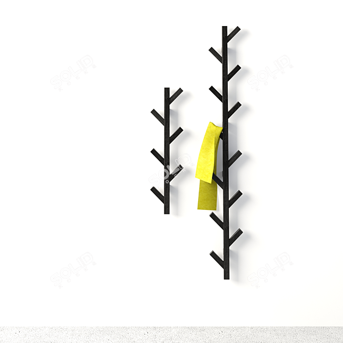 TJUSIG Coat Hanger Combo 3D model image 2