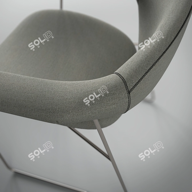Scandinavian Elegance: GUBI Masculo Chair 3D model image 2