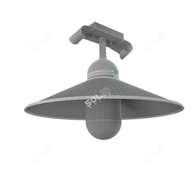 Elegant Crystal Chandelier 3D model image 3