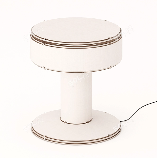 Gatsby Style Table Lamp 3D model image 1