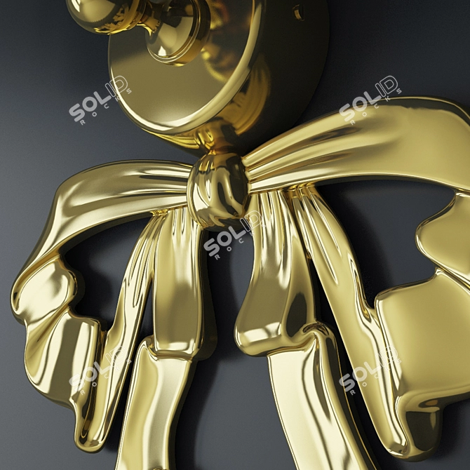 Elegant Marina Wall Lamp 3D model image 2