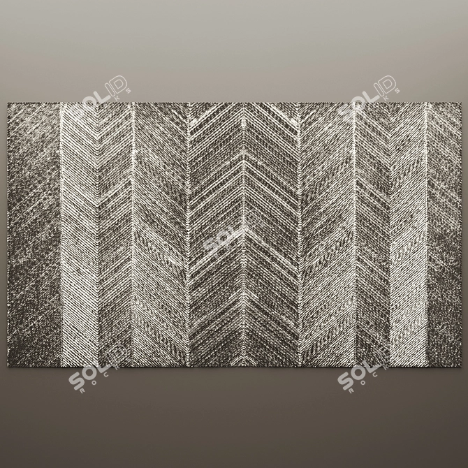 3D Wall Panel Decor 3D model image 1