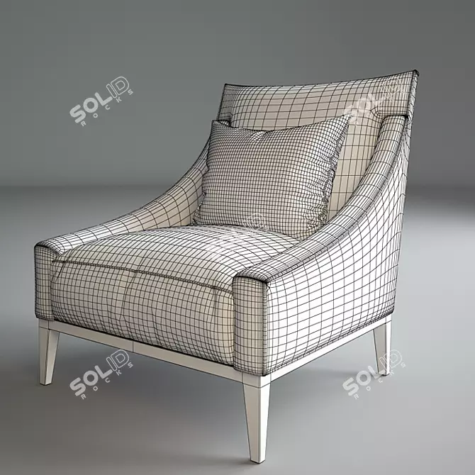 Valera Occasional Chair 3D model image 3