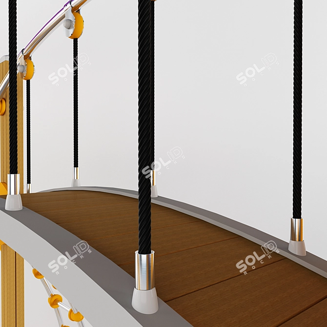 Arbero AF005: Spanish-made Playground Equipment 3D model image 3