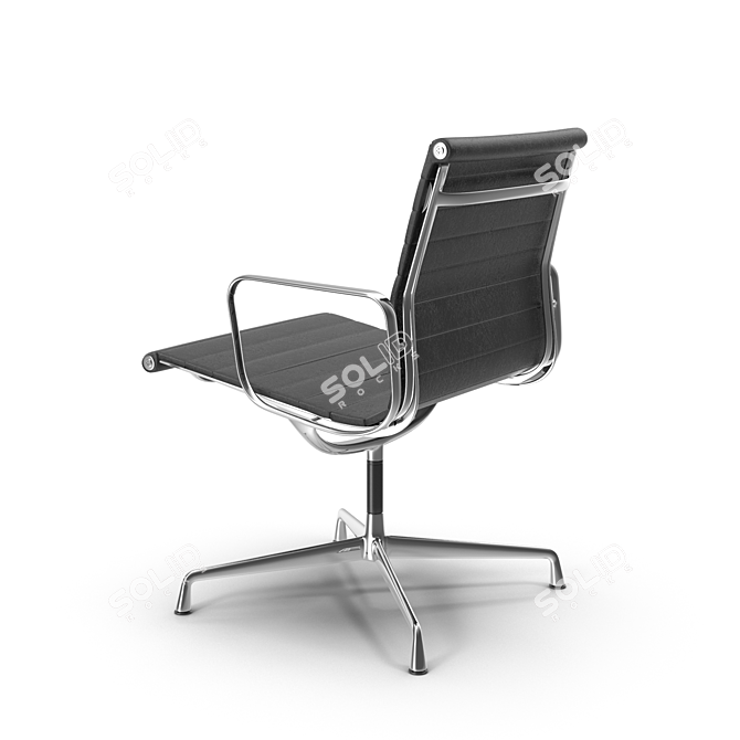 Elegant Vitra Eames Office Chair 3D model image 2