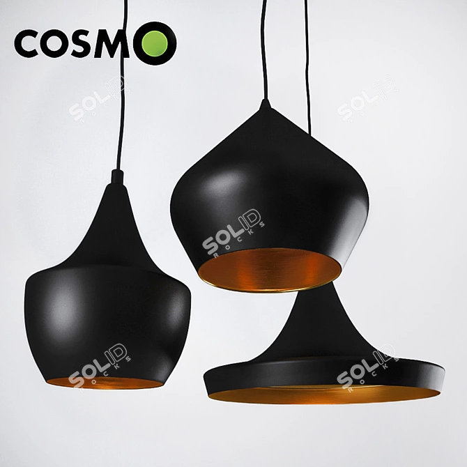 Cosmorelax Beat Series: Stylish Lighting Fixtures 3D model image 1