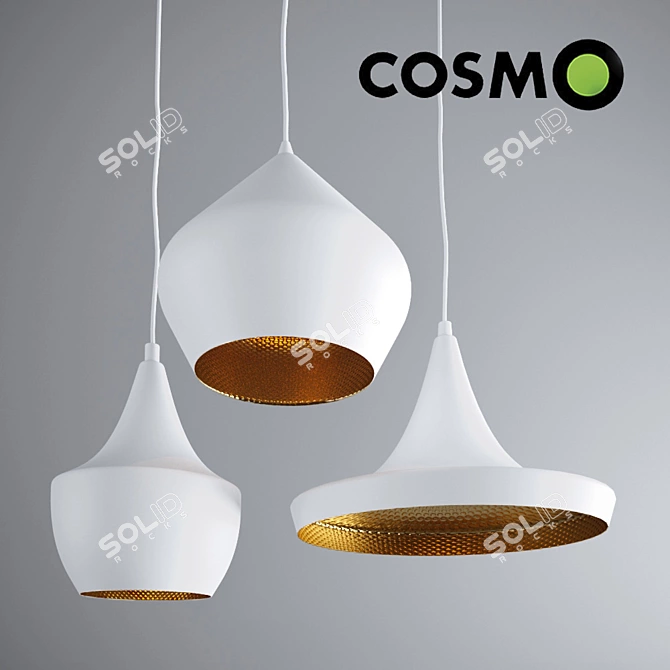 Cosmorelax Beat Series: Stylish Lighting Fixtures 3D model image 2