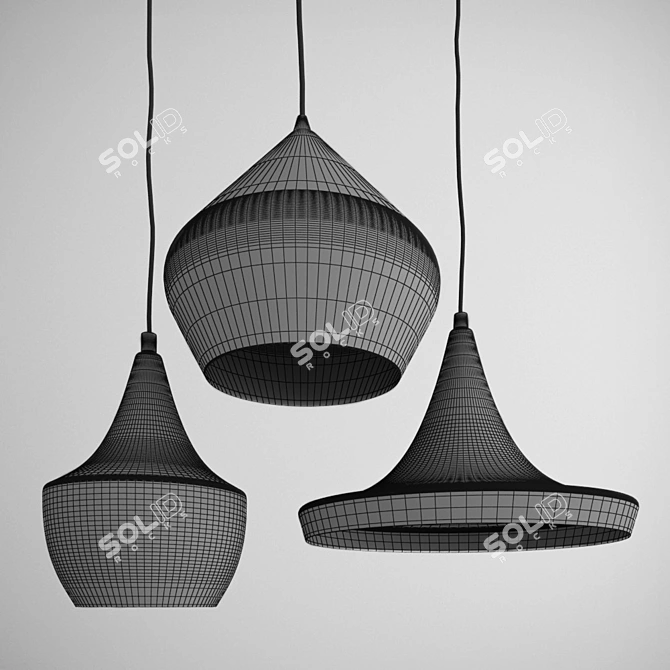 Cosmorelax Beat Series: Stylish Lighting Fixtures 3D model image 3