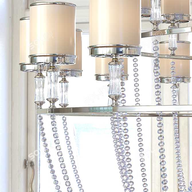 Marina Crystal Chandelier - Italian Elegance 3D model image 2