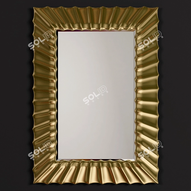 Elegant Christopher Guy Mirror: 77x108 cm 3D model image 1