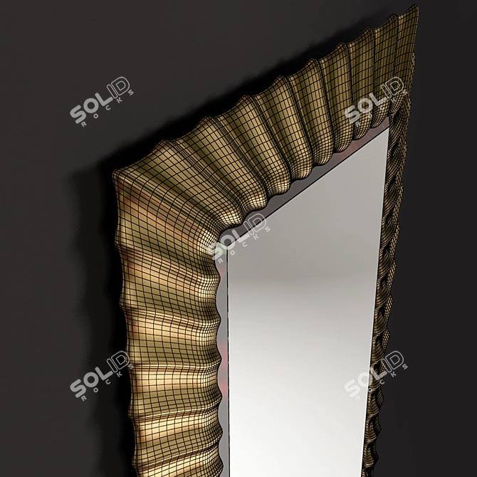 Elegant Christopher Guy Mirror: 77x108 cm 3D model image 2