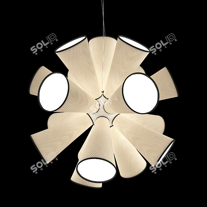 Facon De Venise Modern Chandelier 3D model image 1