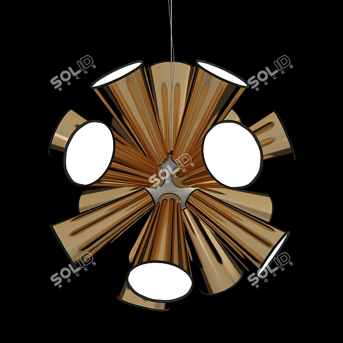 Facon De Venise Modern Chandelier 3D model image 2