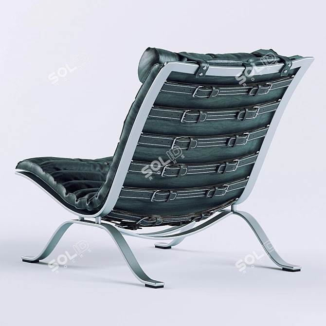 Norell Möbel "Ari" Lounge Chair 3D model image 3