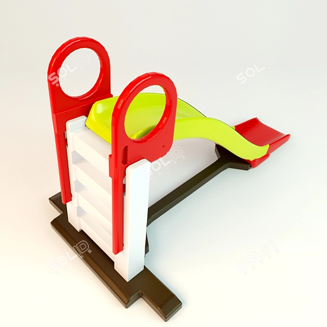 Smoby Children's Slide. Fun and Safe. 3D model image 3