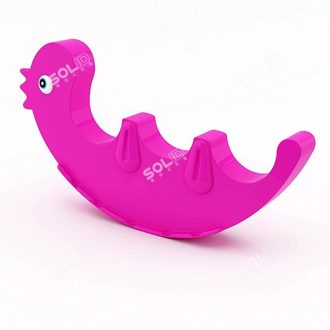 Dino-Totter: Fun in Motion! 3D model image 1