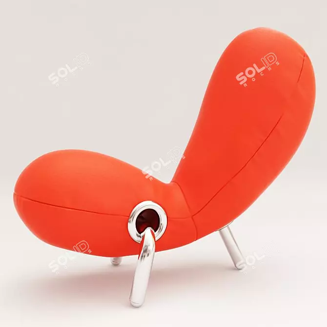 Cappellini Embryo Chair: Italian Elegance! 3D model image 1