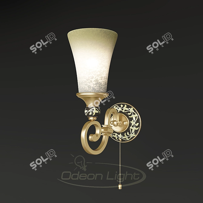 Odeon Perry 24561W: Elegant Illumination for any Space 3D model image 1