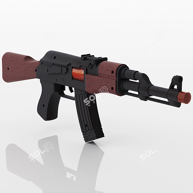 YON SHEN TOYS AK-47: Ultimate Russian Firepower 3D model image 1