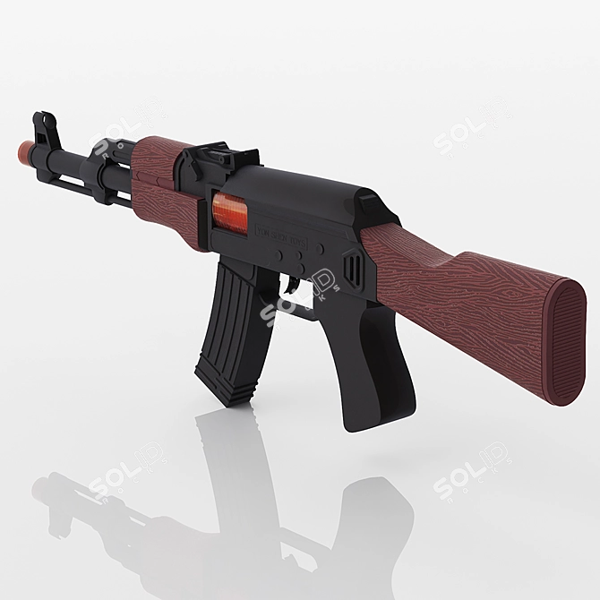 YON SHEN TOYS AK-47: Ultimate Russian Firepower 3D model image 2