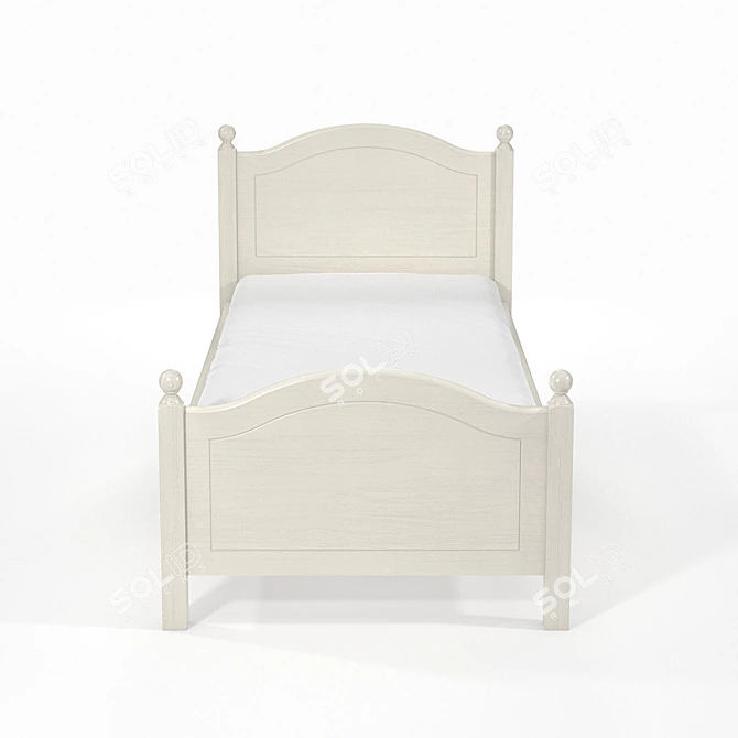 Ellie KS-3 OM Bed: Stylish and Comfortable 3D model image 2