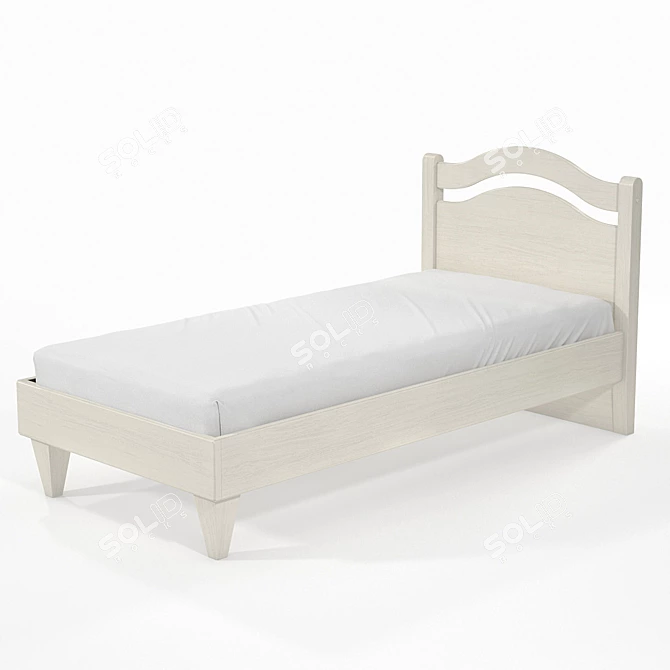 OM Bed - Elegant and Comfortable 3D model image 3