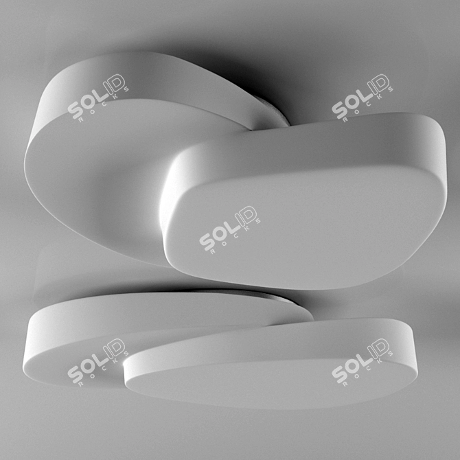 Mantra UFO 1892/1893: Stylish Lighting for Modern Spaces 3D model image 2