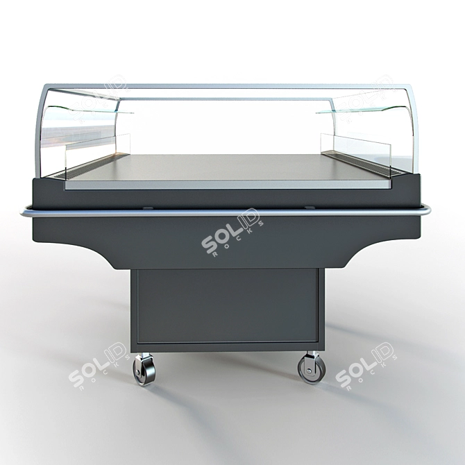 Fidzi 15 Refrigerated Table: Efficient Cooling with JBG2 3D model image 2