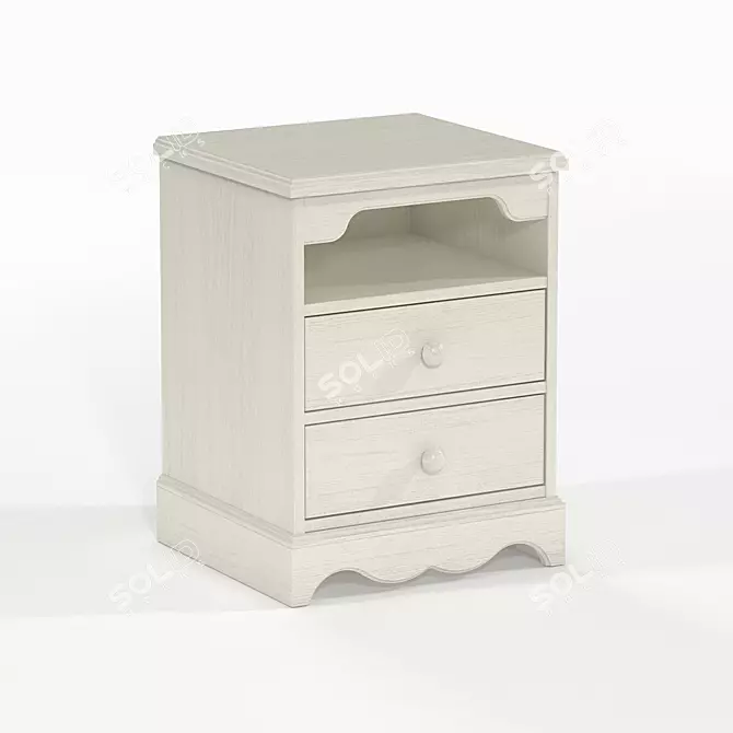 Elegant OM Stand - Ellie TN-3 3D model image 1