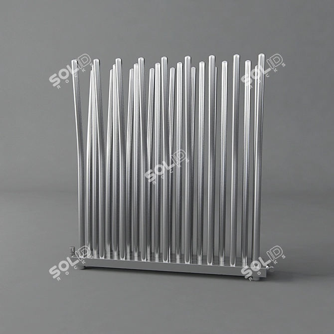 Deltacalor Bambu Radiator - Sleek and Stylish 3D model image 3