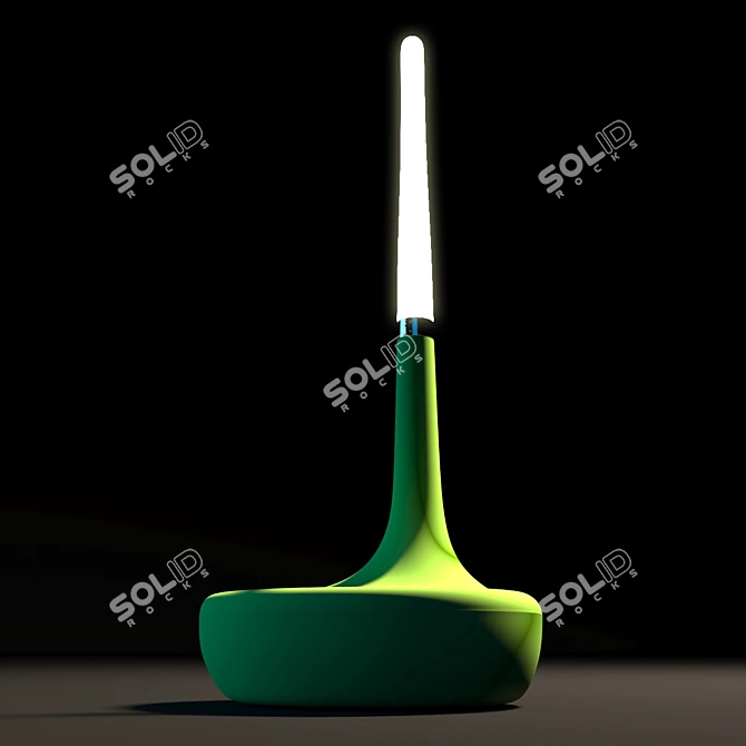 BDLove Floor Lamp | Sleek Contemporary Design 3D model image 1