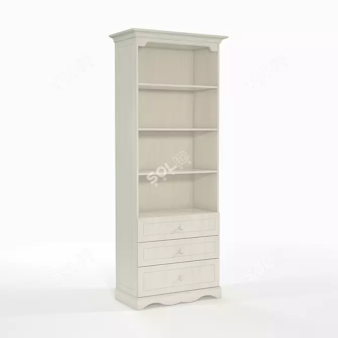 Title: Elli Collection Rack - Space-Saving and Versatile 3D model image 1
