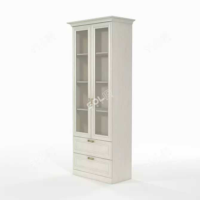 OM Rack Svetlitsa - Space-Saving and Stylish Storage 3D model image 3