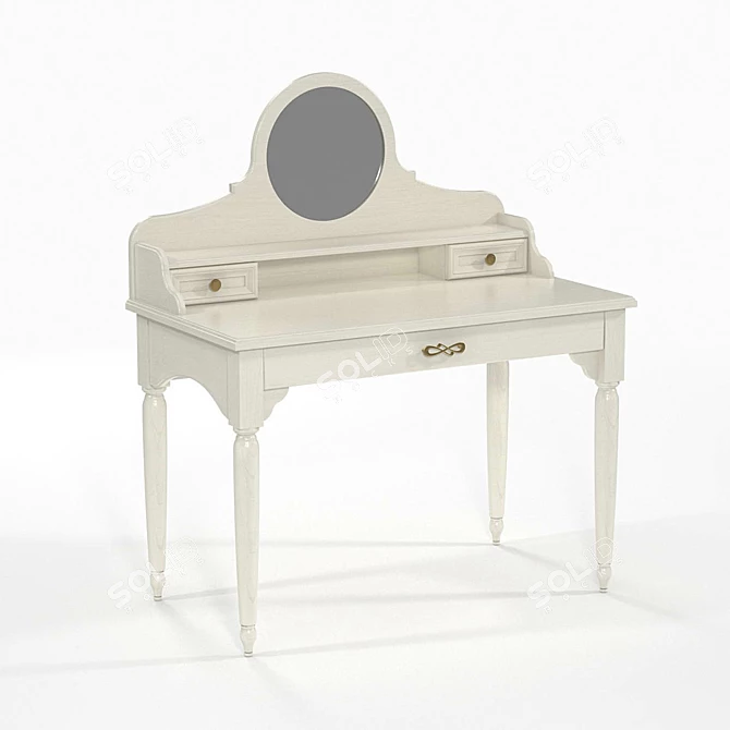 Elegant OM Table 3D model image 1