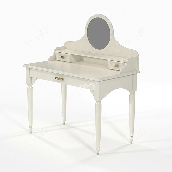 Elegant OM Table 3D model image 3