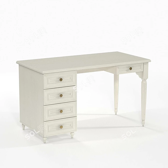 Title: Elegant OM Table ST-2  3D model image 1