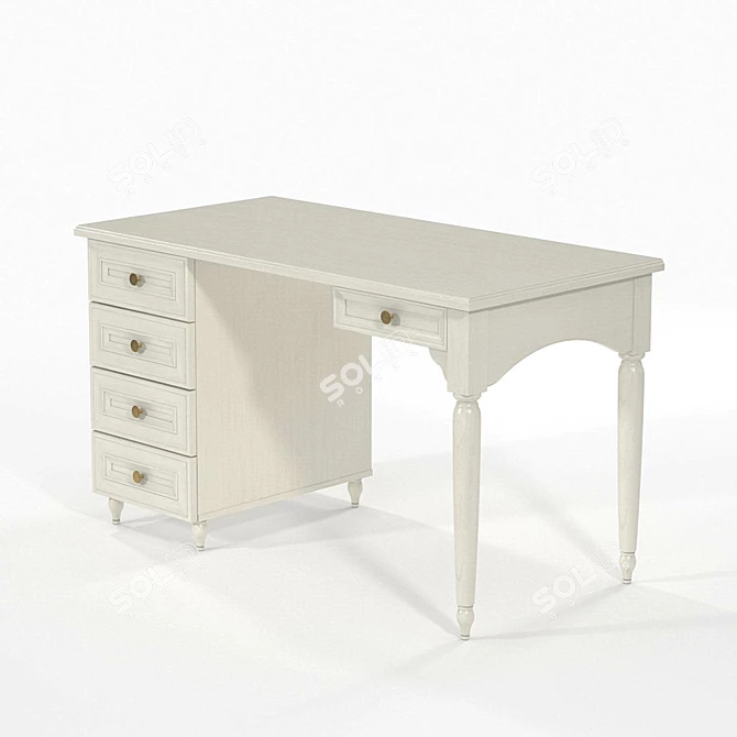 Title: Elegant OM Table ST-2  3D model image 3