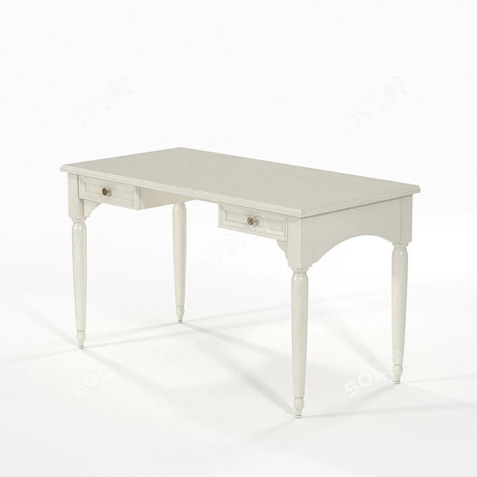 OM Contemporary Writing Desk 3D model image 3