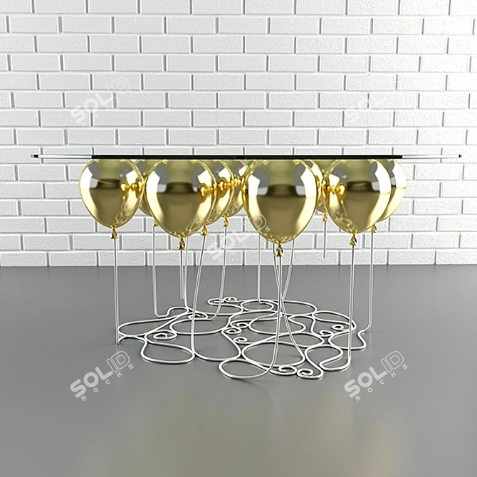 Spherical Coffee Table 3D model image 2