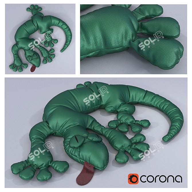 Stress Buster Pillow 3D model image 1