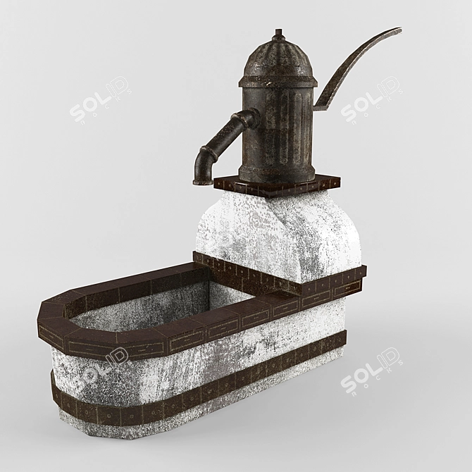 Versatile Standpipe for All Your Water Needs 3D model image 1