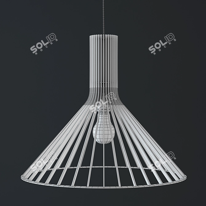 Suzanne Vintage Pendant Light 3D model image 3