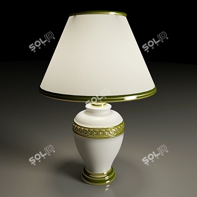 Minimalist Desk Lamp 3D model image 1