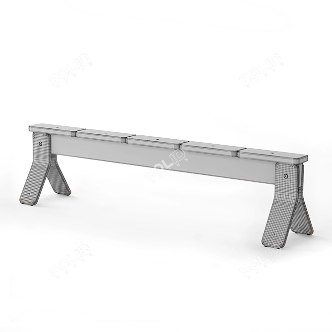 Versatile Gymnastic Bench: IKEA PS 2014 3D model image 2