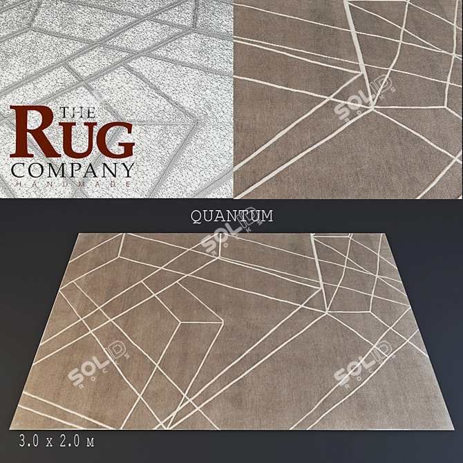 Quantum Rug: Max Poly 199k 3D model image 1